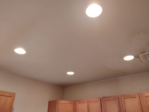 Ceiling lights replaced